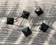 Load image into Gallery viewer, Snowflake Obsidian Pyramids
