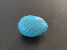 Load image into Gallery viewer, Gemstone Carved Egg 2&quot; Hand Carved
