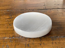 Load image into Gallery viewer, Polished Selenite Charging Disk
