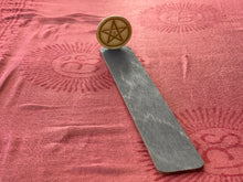 Load image into Gallery viewer, Pentagram Long Incense Burner
