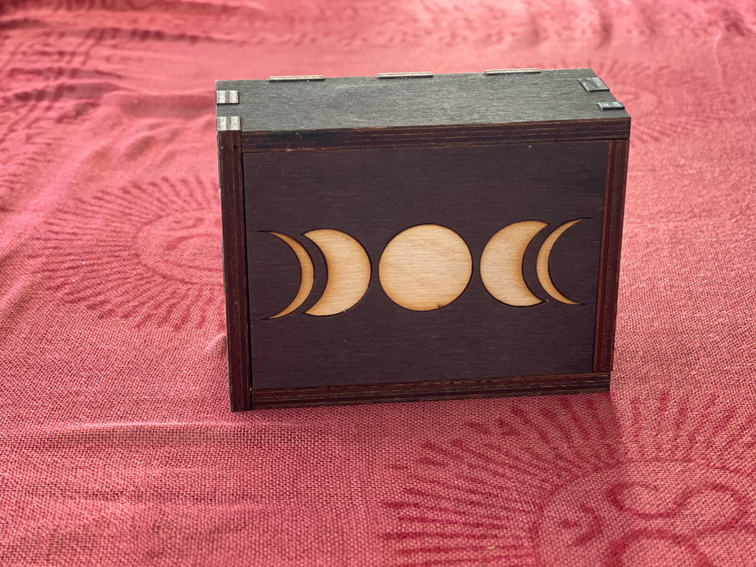 Moon Phases Inlay Box