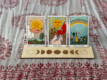 Load image into Gallery viewer, Moon Phase Tarot Card Display Stand

