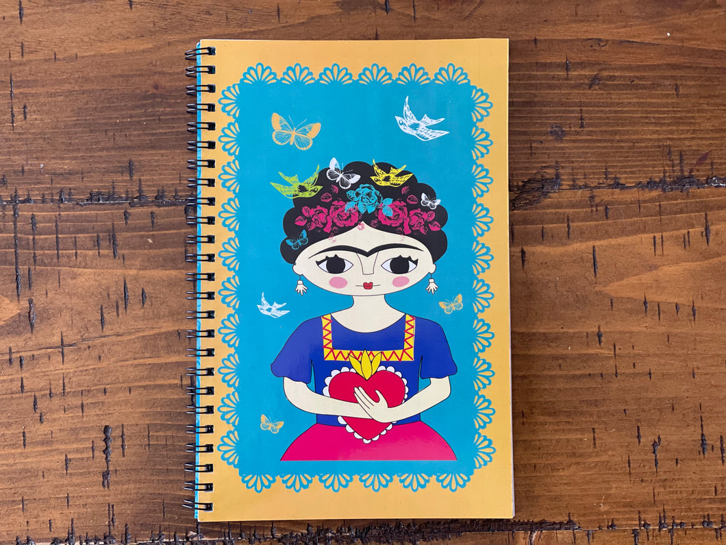 Notebook, Journal, Frida Kahlo,  Personal Notebook