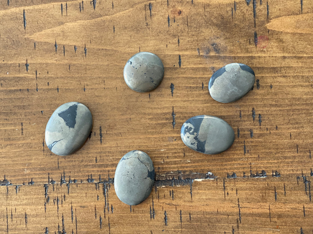 Pyrite Worry Stones