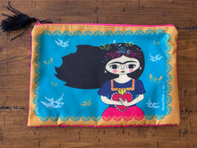 Load image into Gallery viewer, Frida Kahlo Cosmetic Bag, Makeup Bag, Pencil Case
