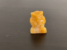Load image into Gallery viewer, Gemstone Owl 1.5&quot; Hand Carved
