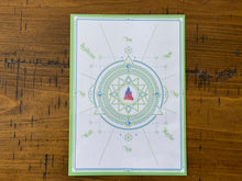 Load image into Gallery viewer, Chakra Moonstone Pendulum w/ Pendulum Card
