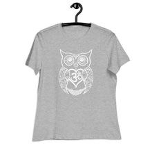 Load image into Gallery viewer, OM Owl Women&#39;s Relaxed T-Shirt
