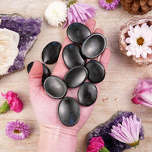 Load image into Gallery viewer, Black Tourmaline Worry Stones

